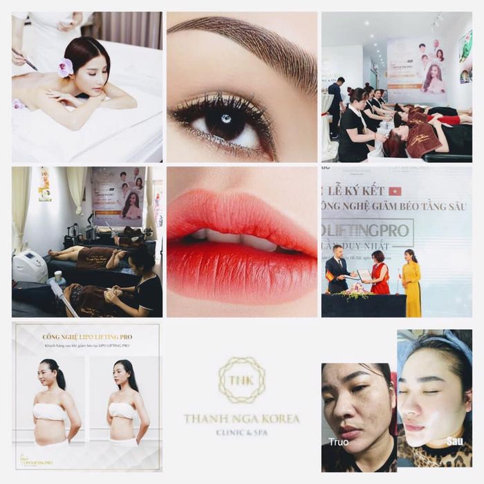 Hình ảnh không gian sang trọng tại Thanh Nga Korea Clinic & Spa