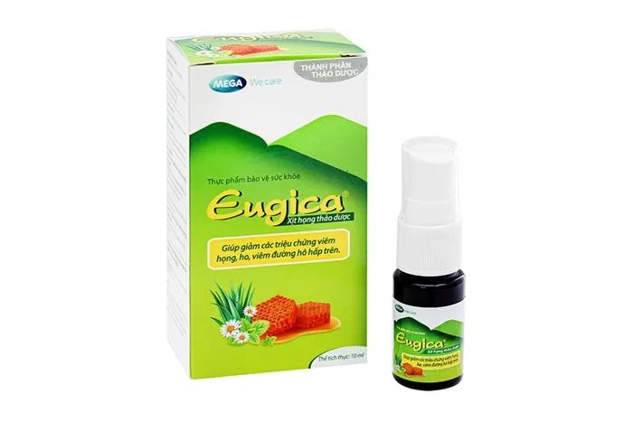 Hình ảnh minh họa Xịt Họng Thảo Dược Eugica Mega We Care - góc cận cảnh