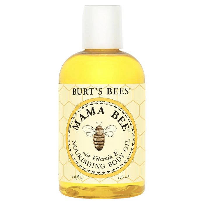Hình ảnh minh họa dầu chống rạn da Burt's Bees Mama Bee dành cho mẹ bầu