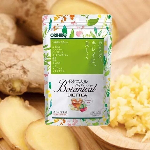 Hình ảnh Trà Orihiro Botanical - Bao bì nhãn hiệu Nhật Bản