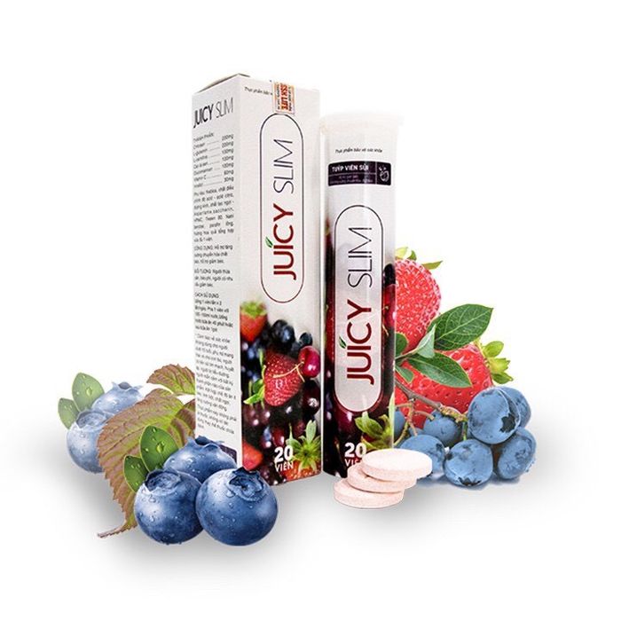 Viên Sủi Juicy Slim Hình Ảnh 2