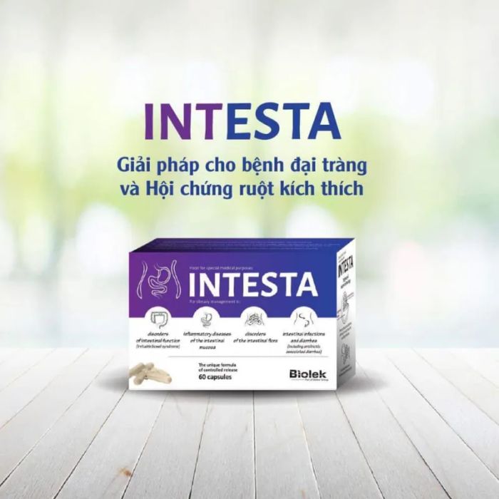 Hình ảnh bao bì sản phẩm Intesta - Đẳng cấp từ thiết kế đến chất lượng