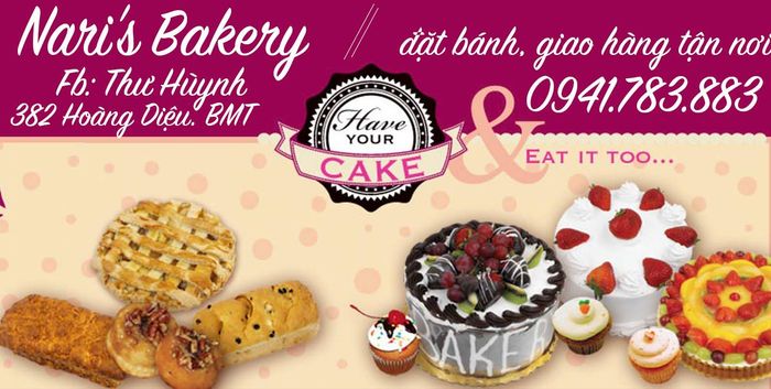 Không gian sáng tạo đầy cảm hứng tại Nari's Bakery