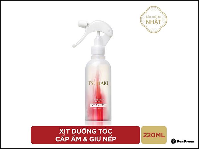 Bộ sưu tập hình ảnh: Xịt dưỡng tóc TSUBAKI Dưỡng ẩm và Giữ nếp