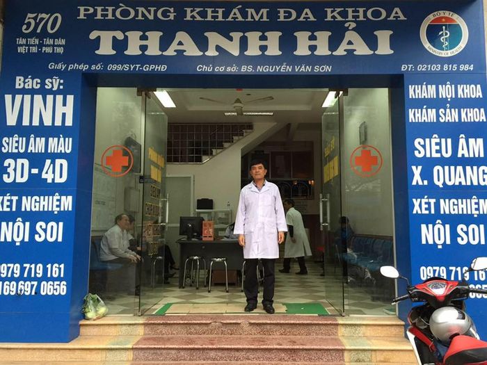 Không gian hiện đại tại Phòng khám đa khoa Thanh Hải