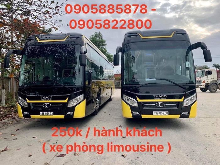 Nội thất sang trọng trên xe Đình Nhân