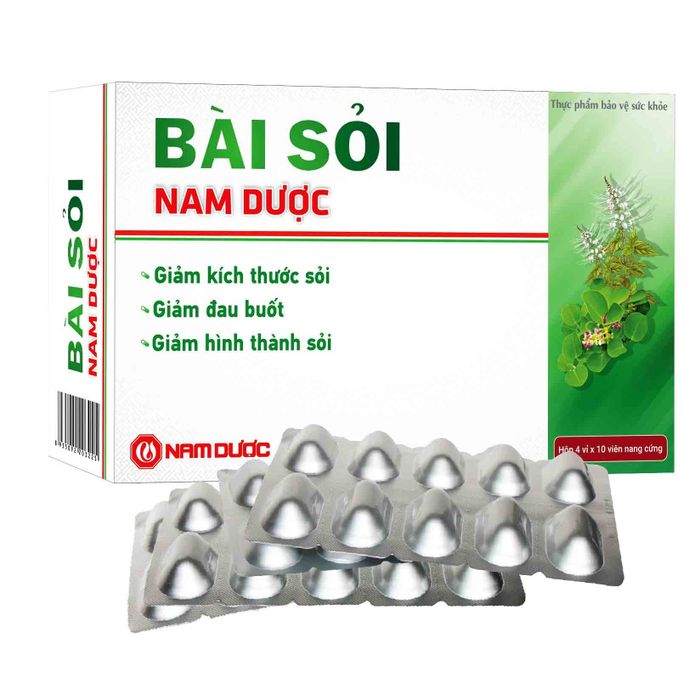 Hình ảnh chi tiết sản phẩm Bài Sỏi Nam Dược phiên bản 2