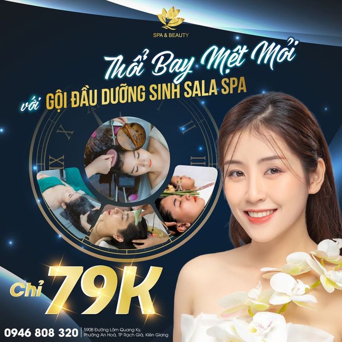 Hình ảnh không gian sang trọng tại Sala Spa