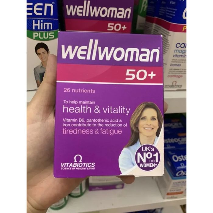 Bộ ảnh chi tiết sản phẩm Wellwoman 50+