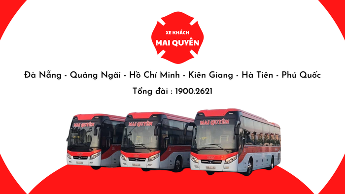 Nội thất sang trọng trên xe khách Mai Quyên