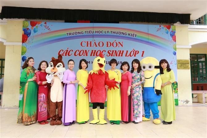 Kiến trúc cổ kính hài hòa với cơ sở vật chất hiện đại tại Trường Lý Thường Kiệt