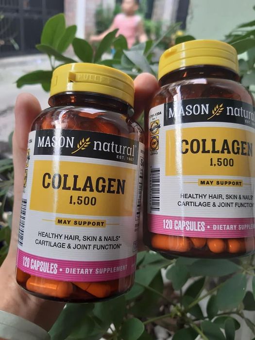 Hình ảnh thực tế Mason Natural Collagen 1500 - Sản phẩm nhập khẩu chính hãng từ Mỹ