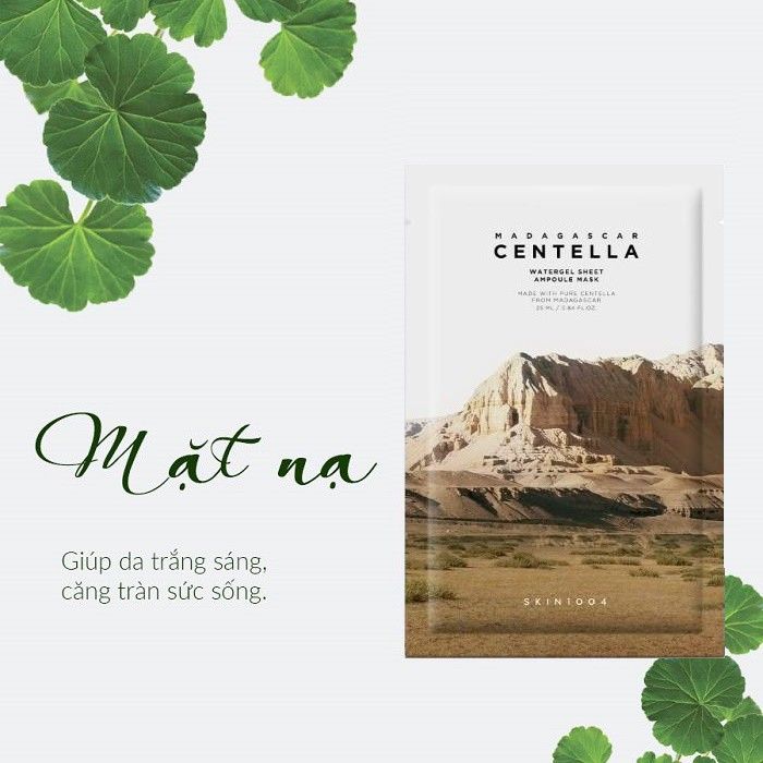 Hình Ảnh Mặt Nạ Skin1004 Centella Watergel - Tấm Mặt Nạ Dạng Gel Trong Suốt Dưỡng Da