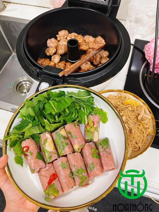 Hình ảnh nem chua đặc sản Hoa Thông