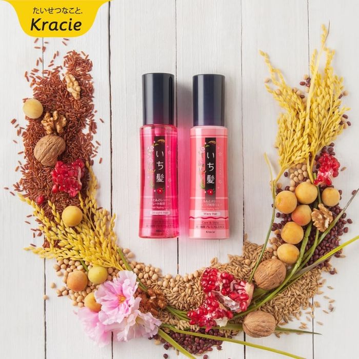 Bộ sưu tập hình ảnh: Xịt dưỡng tóc Kracie Ichikami