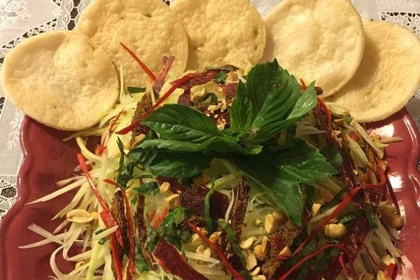 Gỏi Đu Đủ Chí Phèo - Trải nghiệm ẩm thực qua ảnh chân thực 3