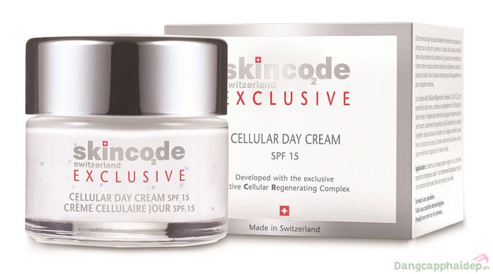 Hình ảnh thực tế sản phẩm Skincode Cellular Day Cream SPF 15