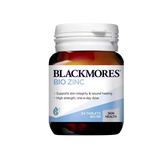 Hình ảnh bao bì viên uống Blackmores Bio Zinc chính hãng