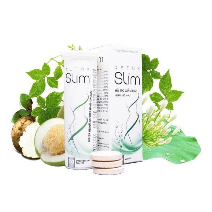 Viên Sủi Giảm Cân Detox Slim Hình Ảnh 1