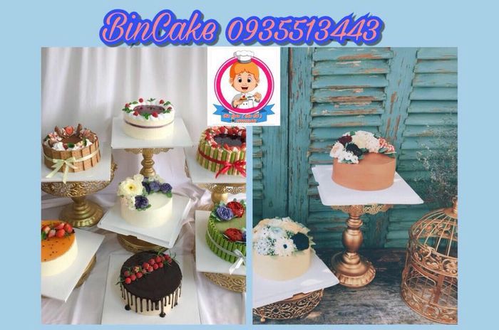 Bộ sưu tập bánh kem nghệ thuật đa phong cách tại BinCake