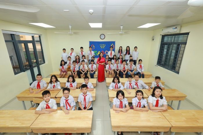 Hình ảnh ấn tượng về Trường Tiểu học Láng Thượng