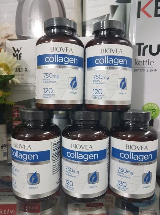 Hình ảnh thực tế viên uống Collagen Biovea chính hãng