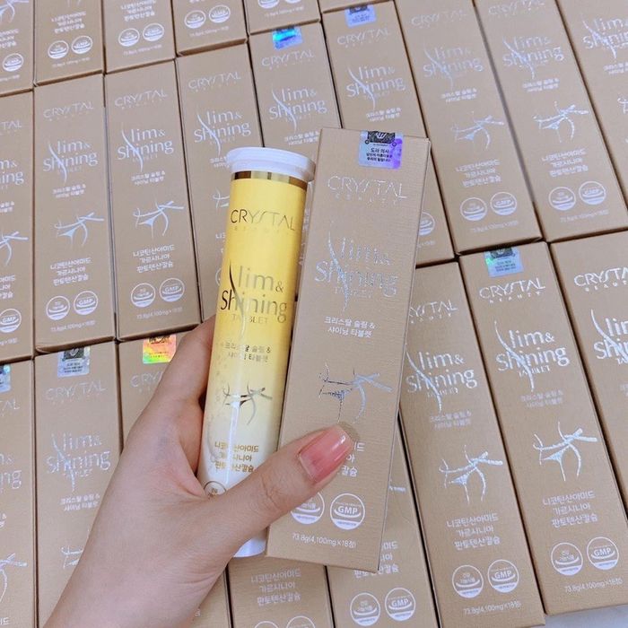 Viên sủi giảm cân Crystal Slim & Shining Tablets - Hình ảnh 1