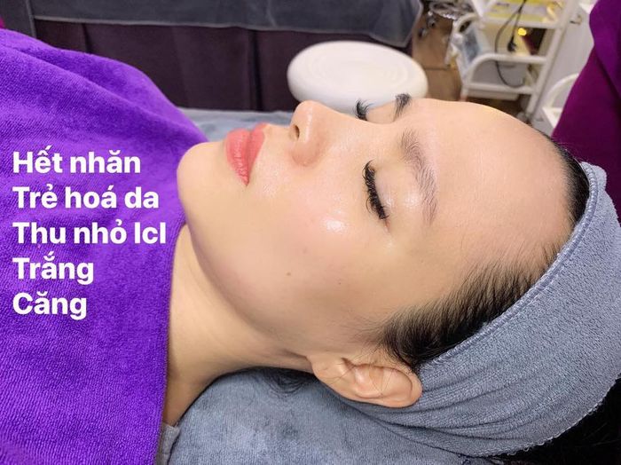 Hình ảnh liệu trình chăm sóc da cao cấp tại spa