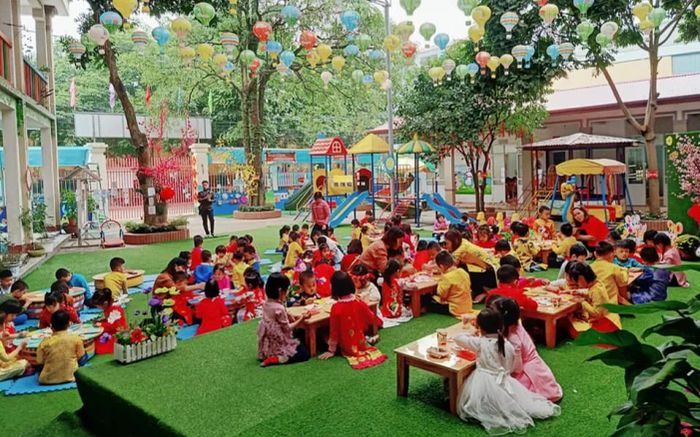 Góc học tập đầy màu sắc tại Trường Mầm Non Hoa Sen - Nơi ươm mầm sáng tạo