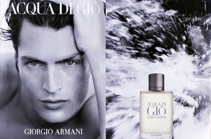 Hình ảnh thiết kế tinh xảo của chai Acqua Di Gio Pour Homme