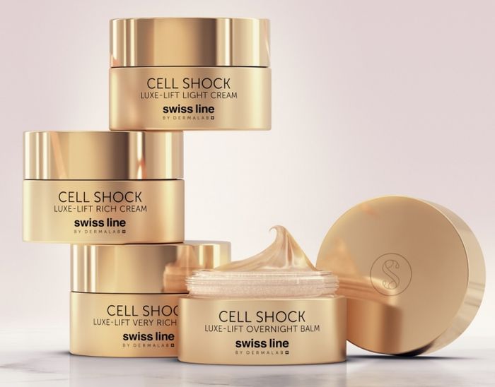 Hình ảnh minh họa hiệu quả sản phẩm Swissline Cell Shock Luxe-lift Very Rich Cream