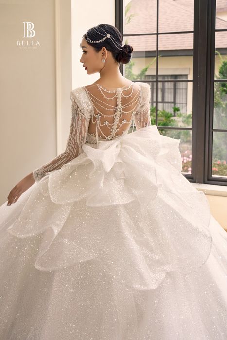 Tuyệt tác váy cưới lấp lánh tại Bella Bridal - Ảnh 2