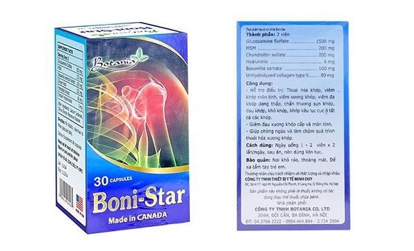 Hình ảnh chi tiết sản phẩm Boni Star - thiết kế tinh tế