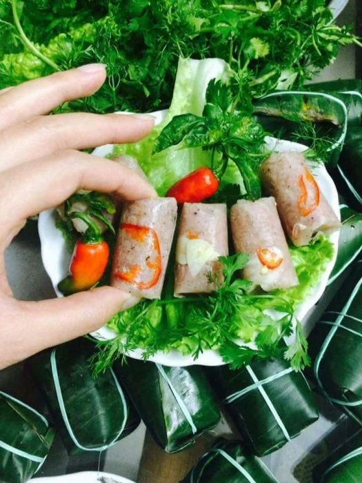 Hình ảnh quy trình sản xuất Nem Chua Sinh Tuyến
