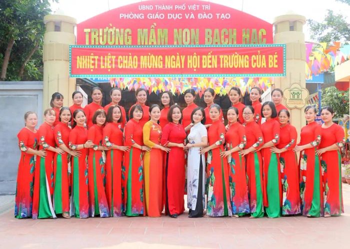 Không gian học tập hiện đại tại Trường Mầm non Bạch Hạc