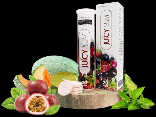 Viên Sủi Juicy Slim Hình Ảnh 1