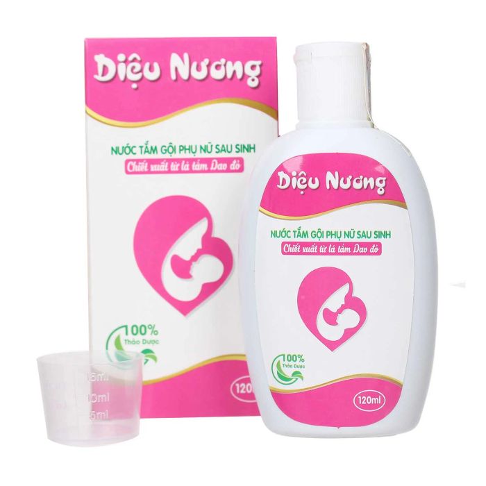 Hình ảnh sản phẩm nước tắm gội Diệu Nương - tinh túy từ thiên nhiên cho mẹ sau sinh