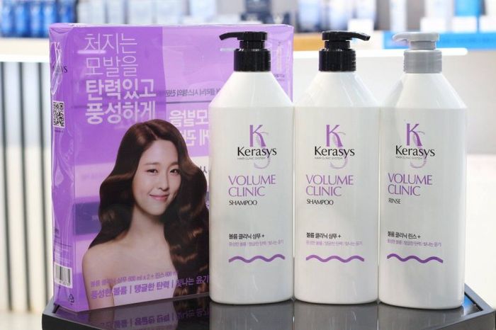 Hình ảnh chân thực Dầu Gội Kerasys Hair Clinic System Volume