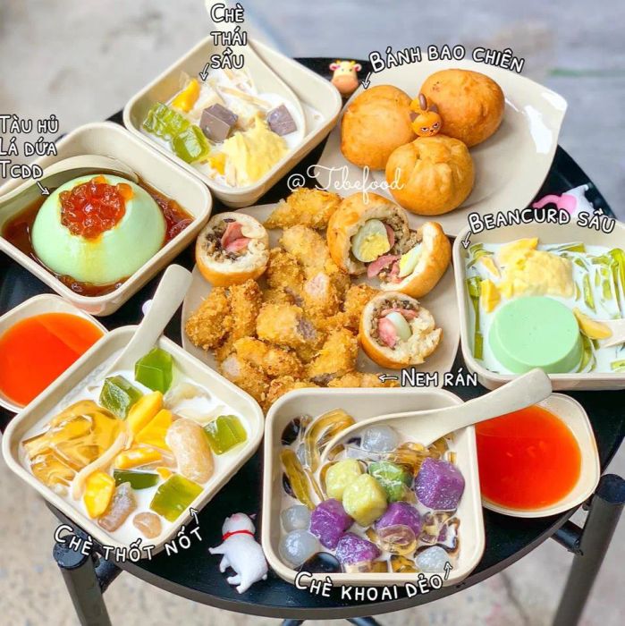 Những tác phẩm nghệ thuật từ chè tại Tiệm chè Chang Hi