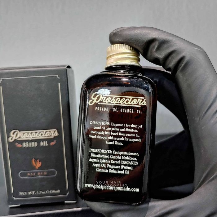 Hình ảnh thực tế Dầu dưỡng râu PROSPECTORS BARBERSHOP BEARD OIL