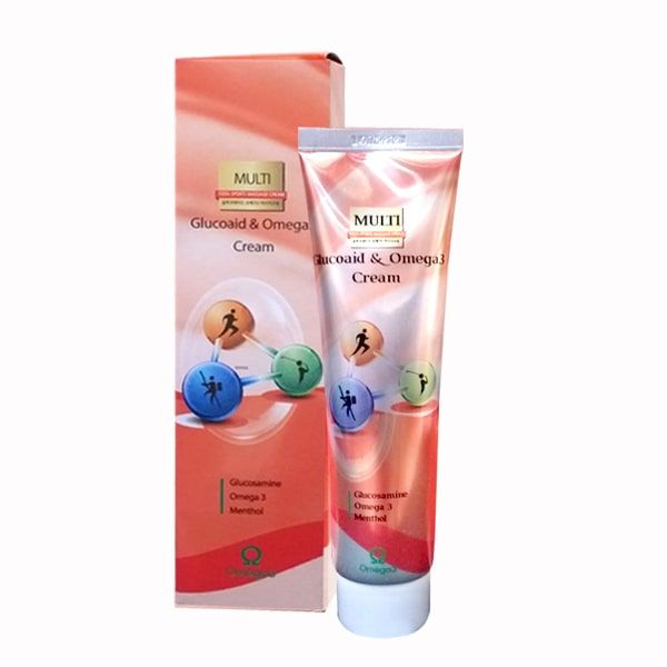 Dầu lạnh xoa bóp Glucoaid & Omega 3 Cream hình ảnh 1