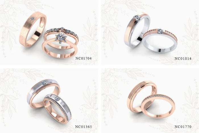 BST nhẫn cưới đẳng cấp tại Skymond Luxury