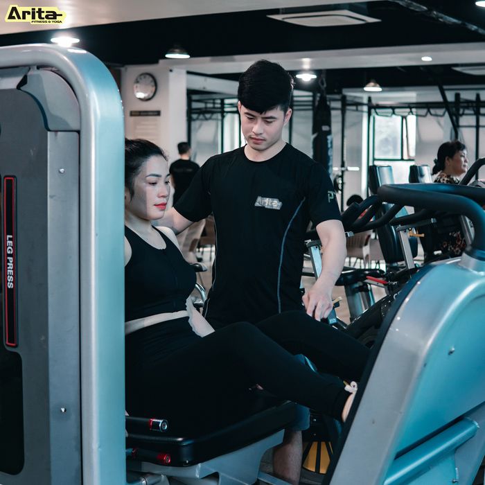 Không gian tập luyện sang trọng tại Arita Fitness & Yoga