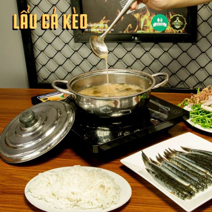Không gian thân thiện tại Lẩu Cá Kèo 2 Tôm