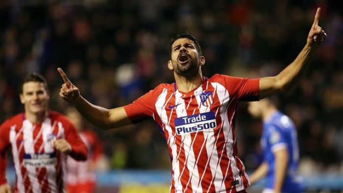 Diego Costa tái ngộ Atletico sau thời gian dài xa cách - Ảnh 1