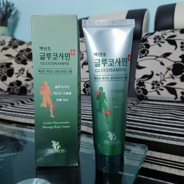 Dầu xoa bóp khớp toàn thân Cactus Glucosamine Massage Body Cream hình ảnh 1