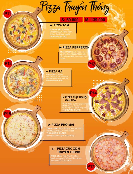 Không gian ấm cúng và những chiếc pizza hảo hạng tại 3 Râu