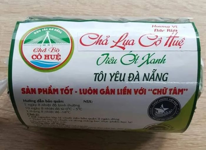 Hình ảnh chả bò vàng ươm hấp dẫn tại Cô Huệ