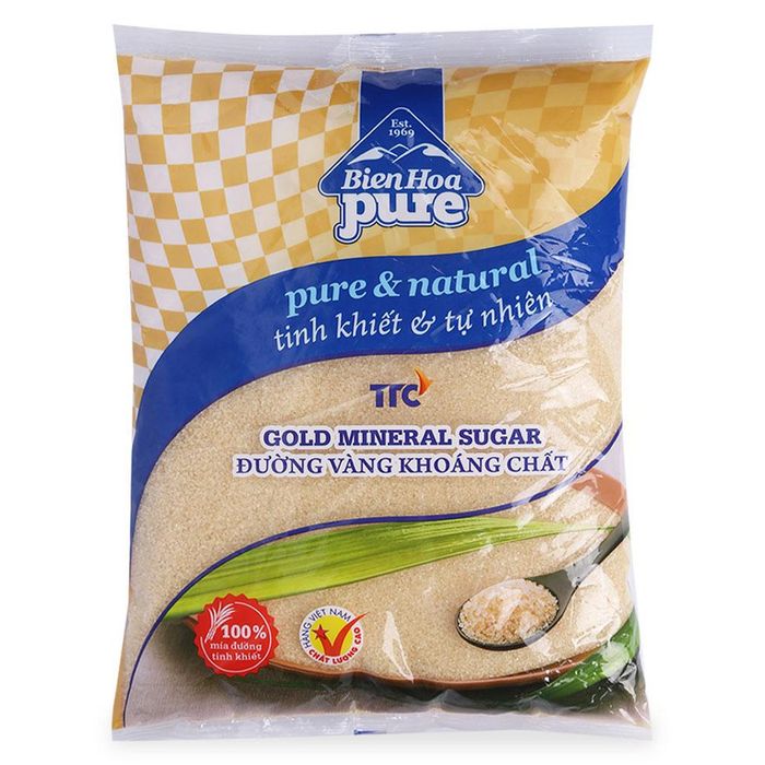 Đường vàng khoáng chất Biên Hòa Pure ảnh 2