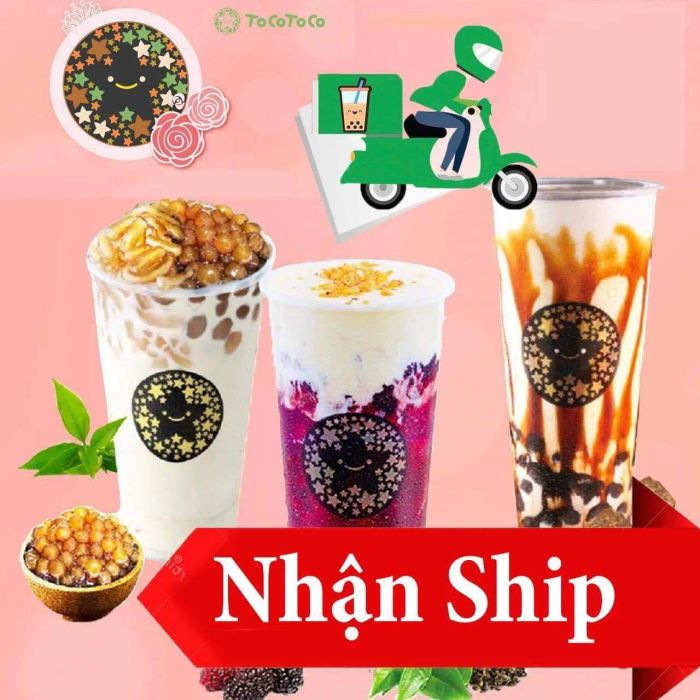 TocoToco Long Xuyên ảnh 1 - Khung hình ấn tượng với không gian hiện đại, điểm nhấn là những ly trà sữa bắt mắt kết hợp topping đặc biệt từ nông sản Việt.